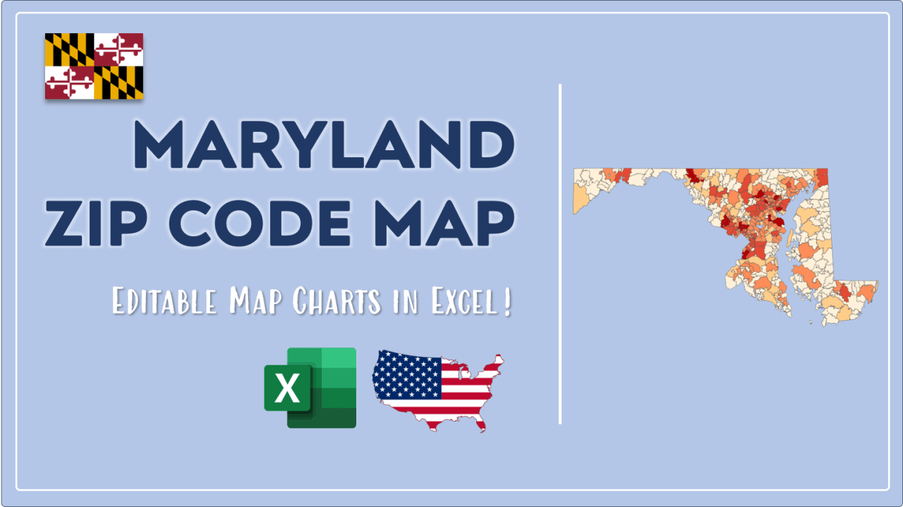 How to Paint Maryland Zip Codes Map Video Cover Image