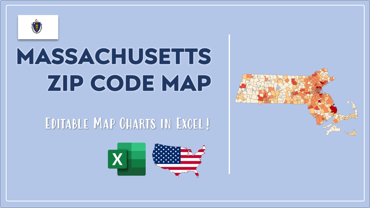 How to Paint Massachusetts Zip Codes Map Video Cover Image