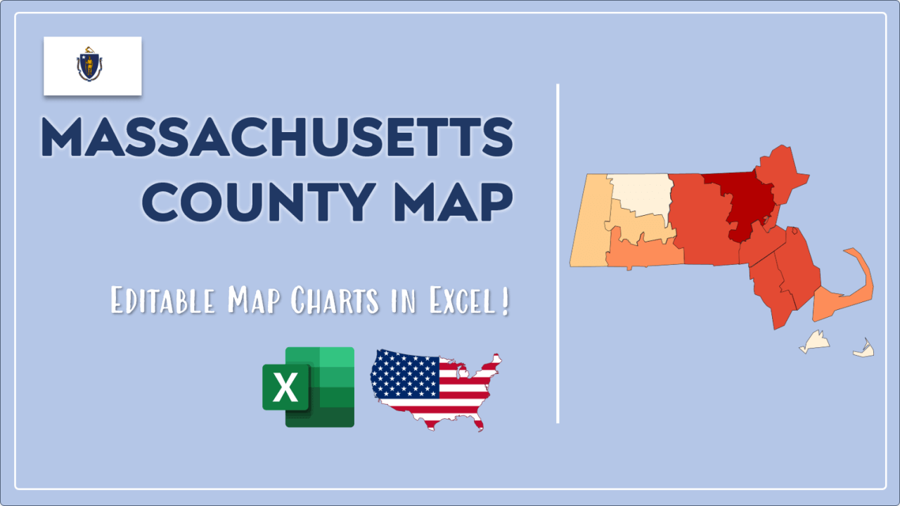 How to Paint Massachusetts Counties Map Video Cover Image