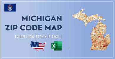 Michigan Zip Code Map Post Cover