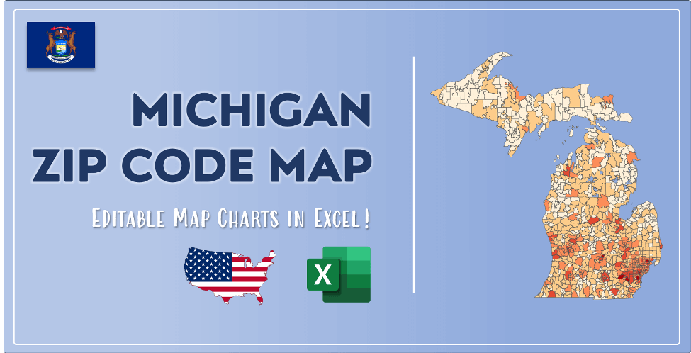 Michigan Zip Code Map Post Cover