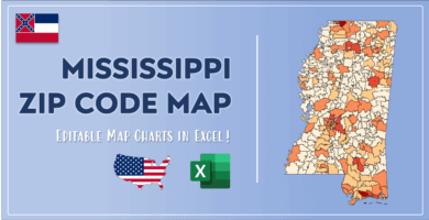 Mississippi Zip Code Map Post Cover