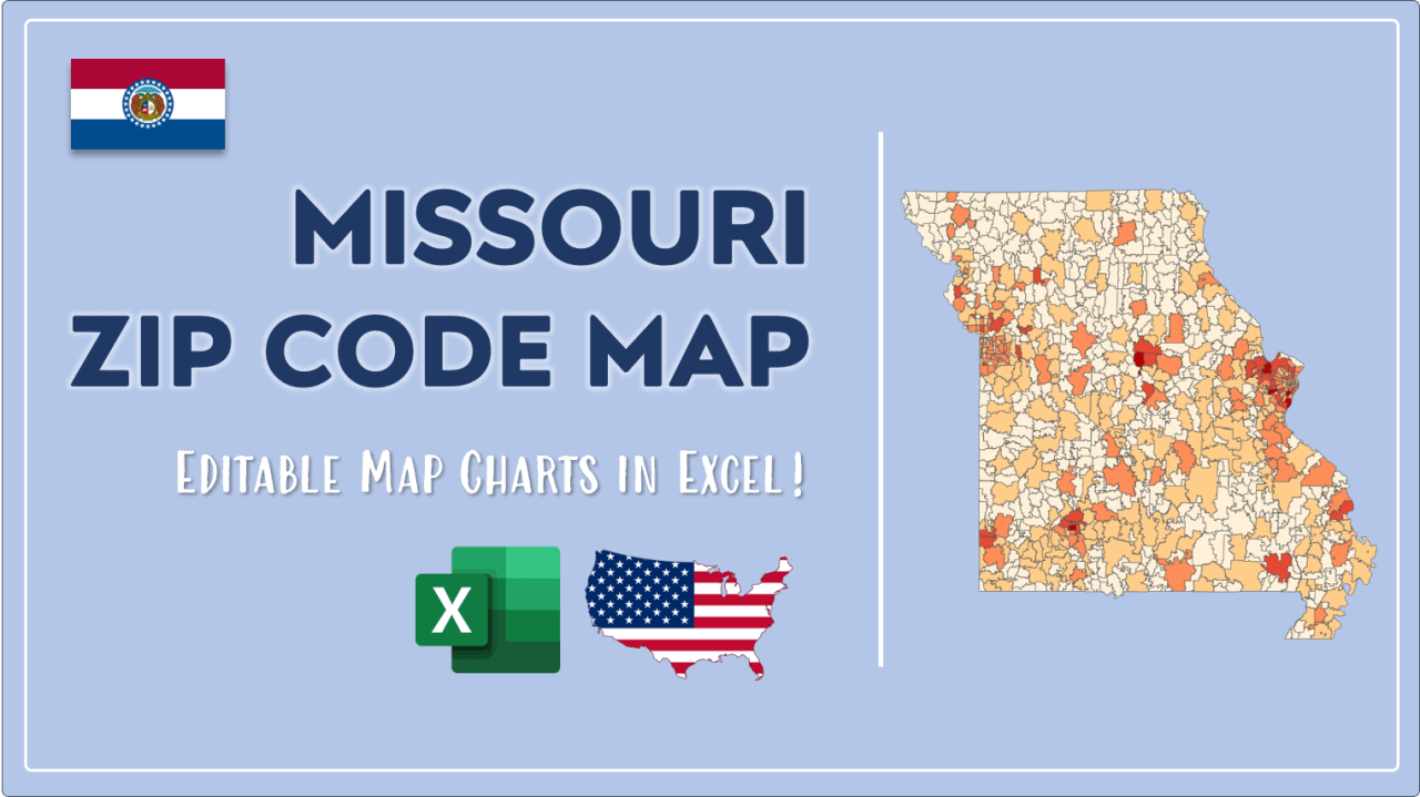 How to Paint Missouri Zip Codes Map Video Cover Image