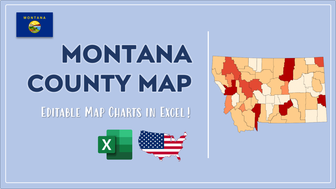 How to Paint Montana Counties Map Video Cover Image