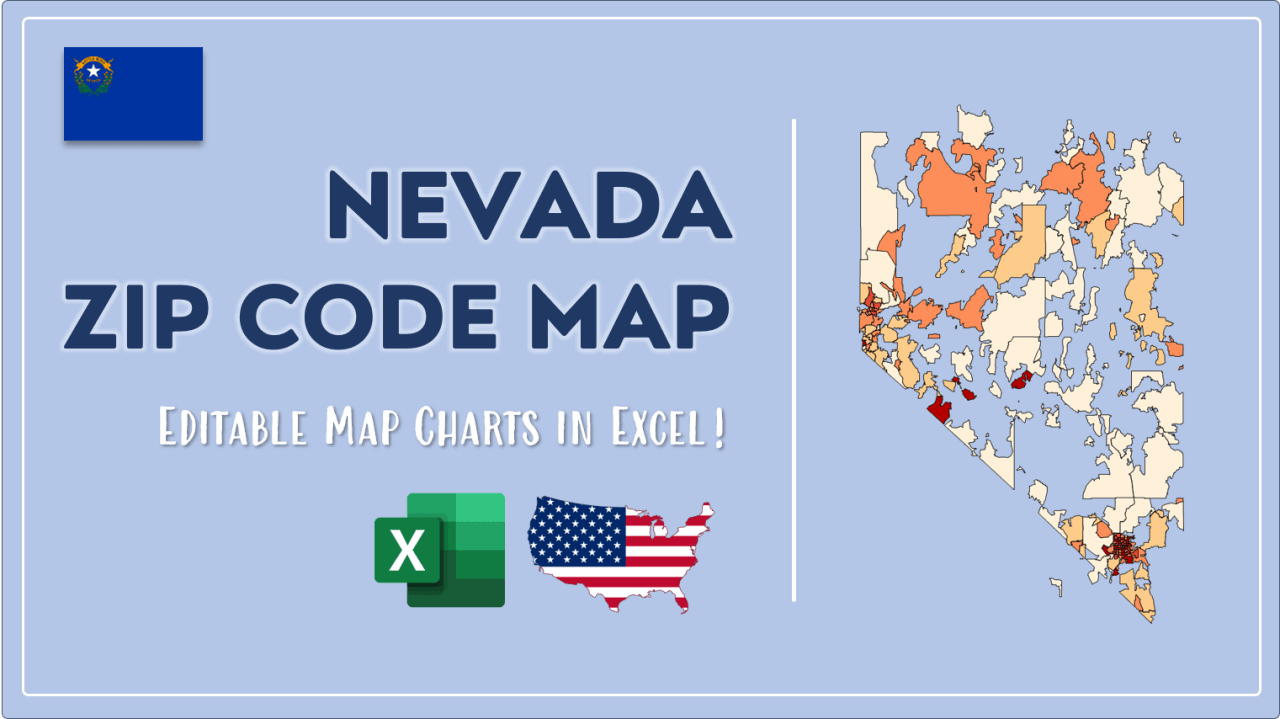 How to Paint Nevada Zip Codes Map Video Cover Image