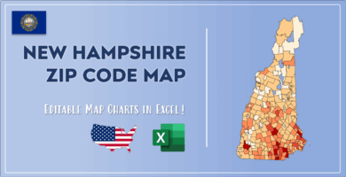 New Hampshire Zip Code Map Post Cover