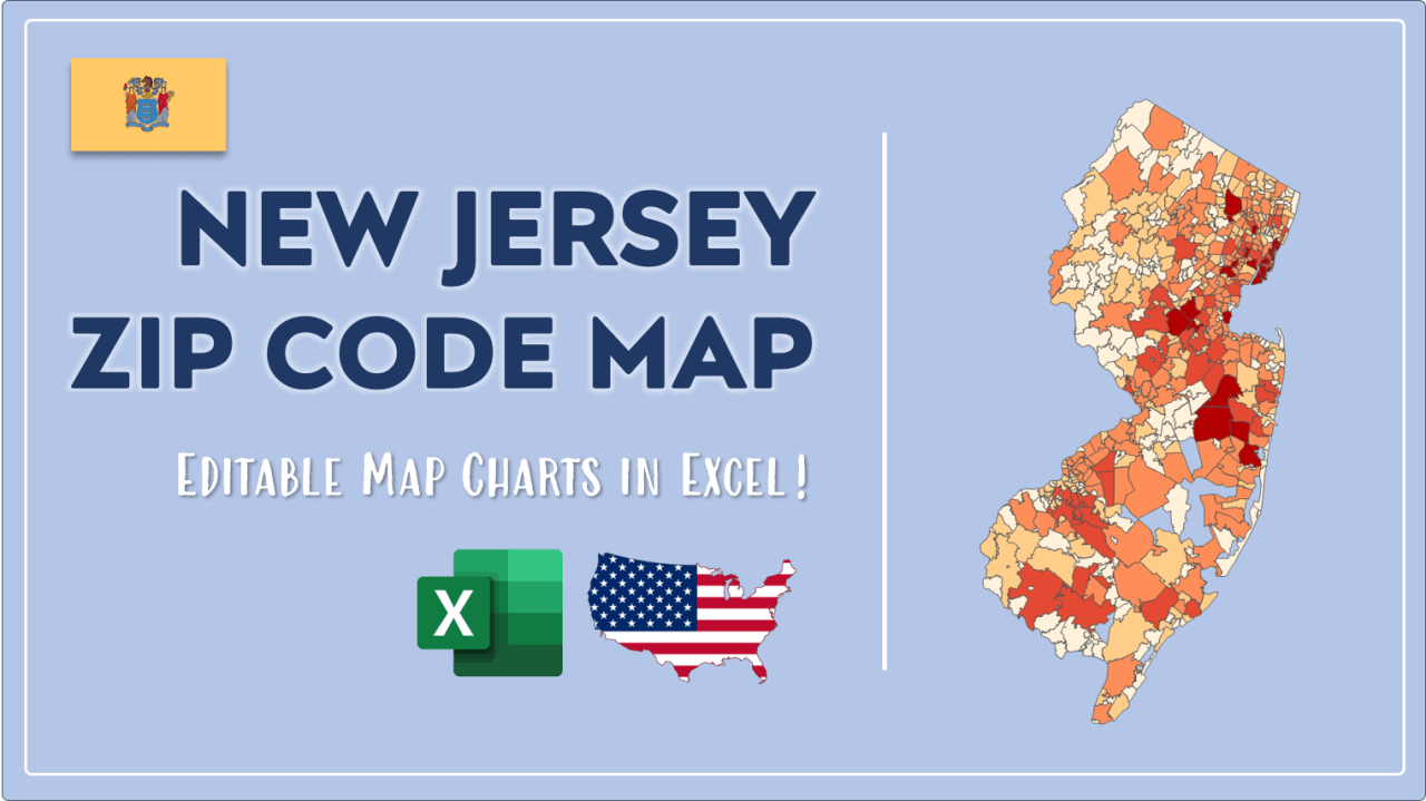 How to Paint New Jersey Zip Codes Map Video Cover Image