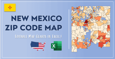 New Mexico Zip Code Map Post Cover