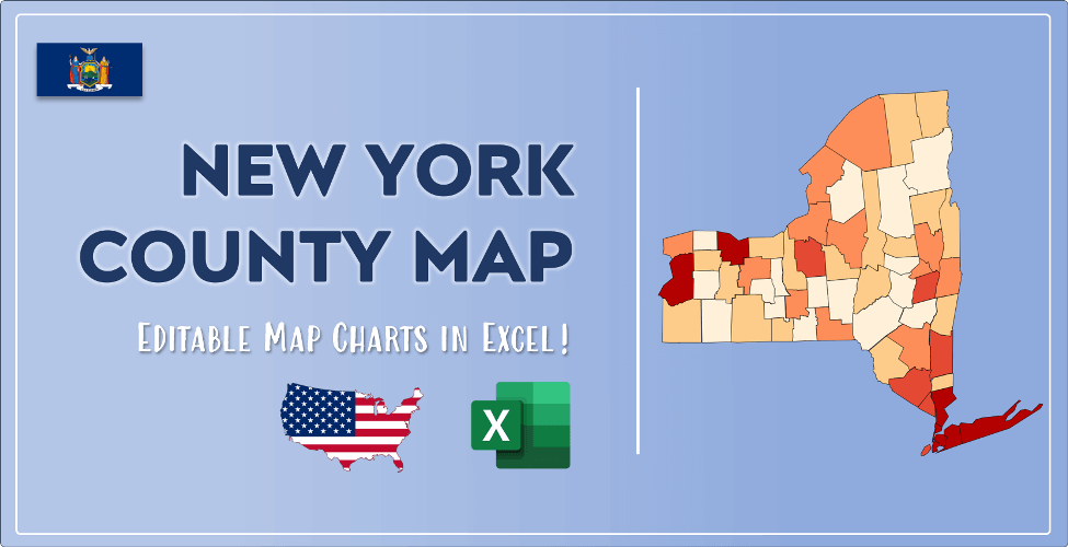 New York County Map Post Cover