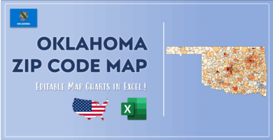 Oklahoma Zip Code Map Post Cover