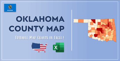 Oklahoma County Map Post Cover