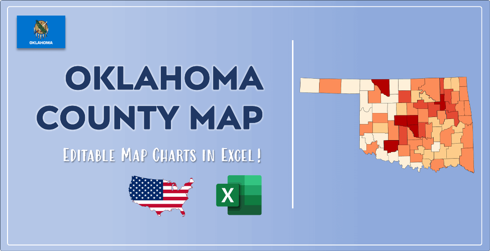 Oklahoma County Map Post Cover