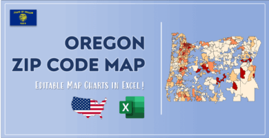 Oregon Zip Code Map Post Cover