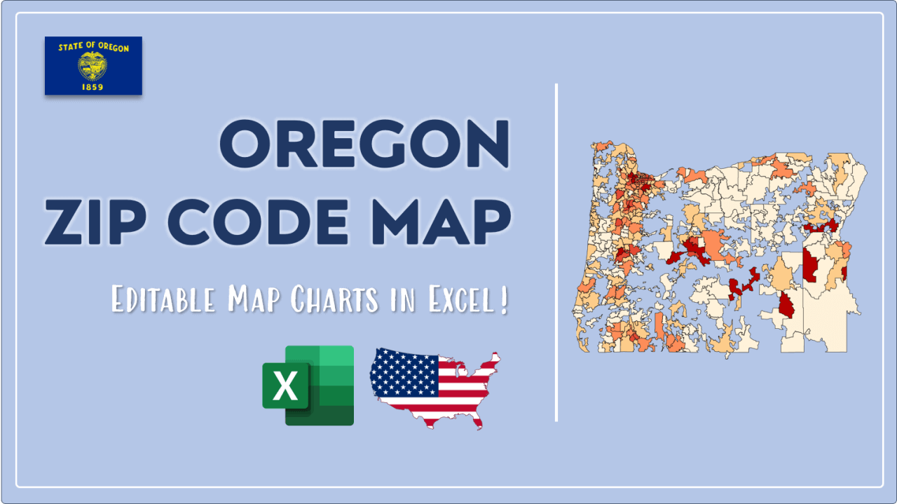 How to Paint Oregon Zip Codes Map Video Cover Image