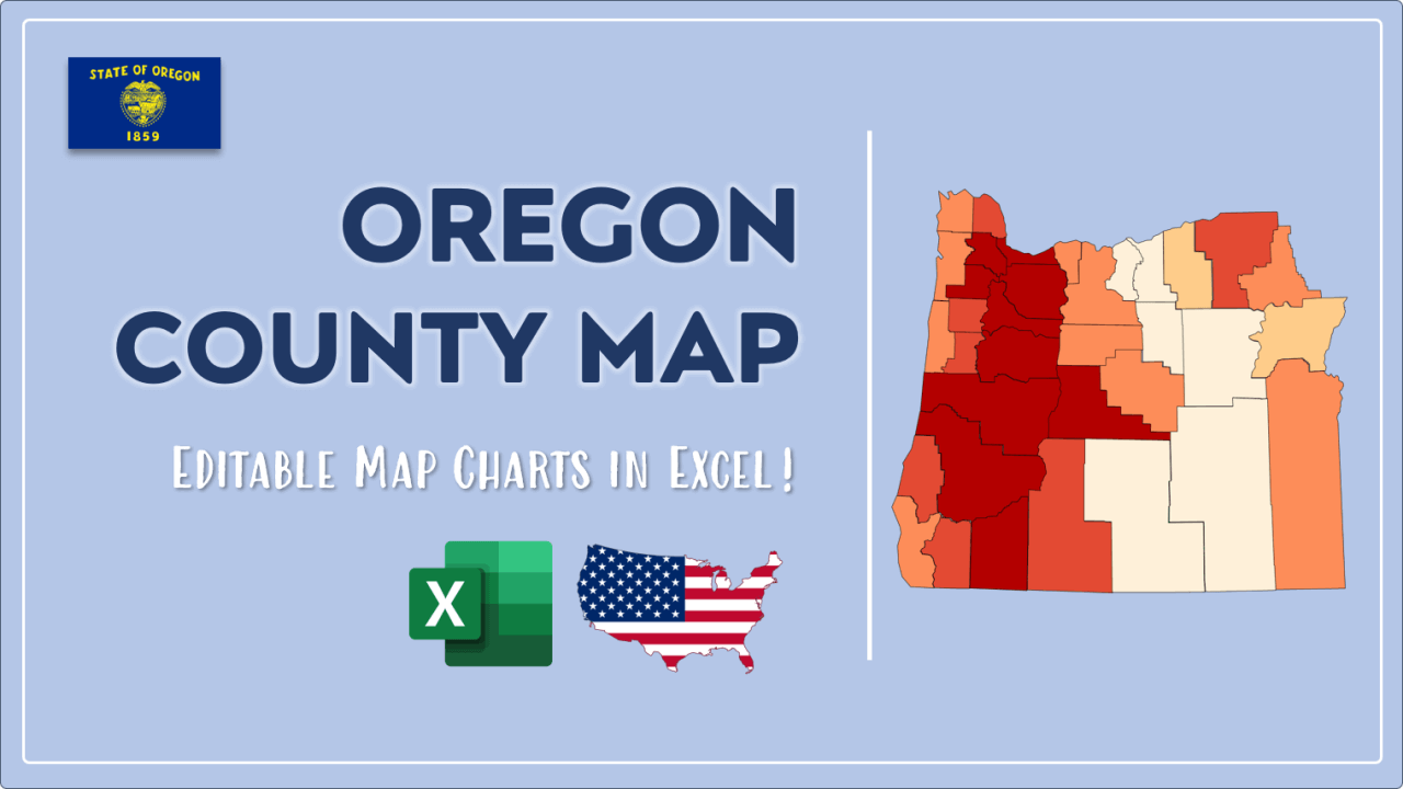 How to Paint Oregon Counties Map Video Cover Image