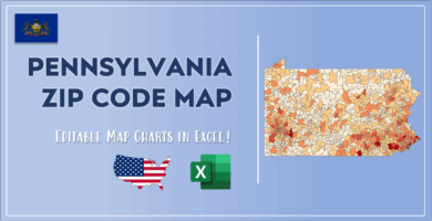 Pennsylvania Zip Code Map Post Cover