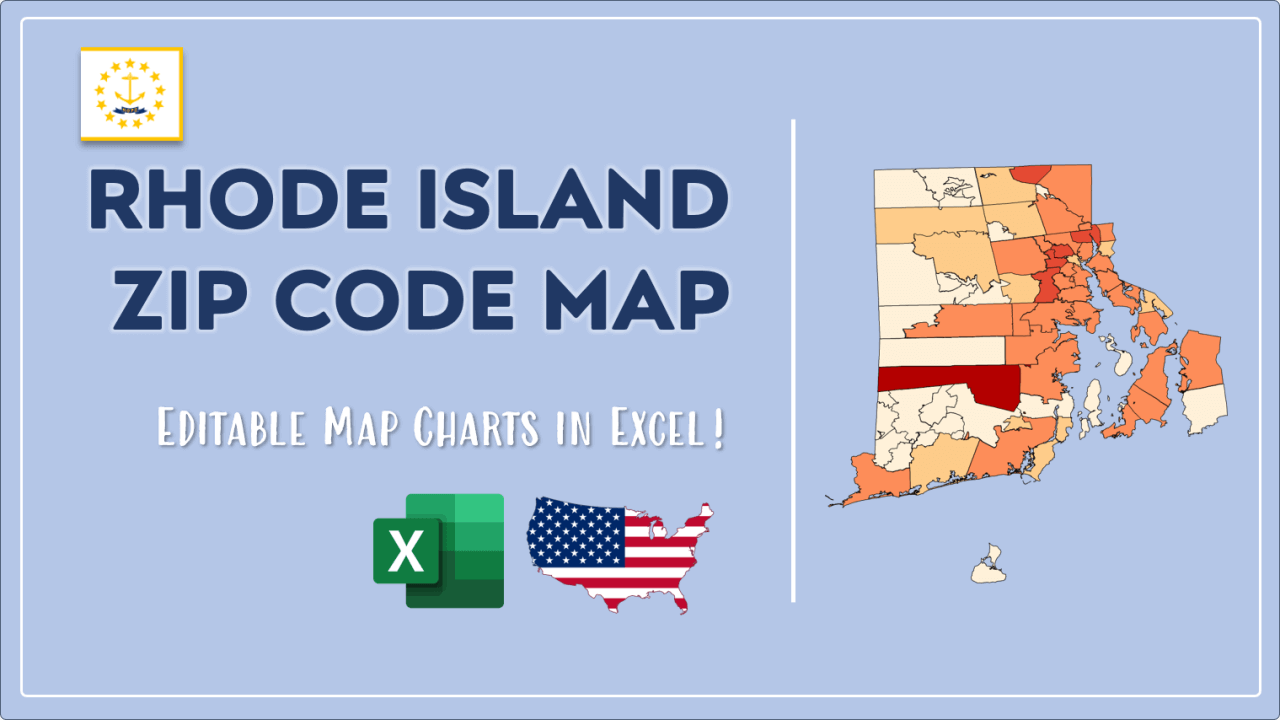 How to Paint Rhode Island Zip Codes Map Video Cover Image