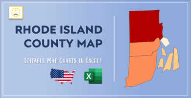 Rhode Island County Map Post Cover