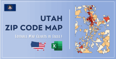 Utah Zip Code Map Post Cover