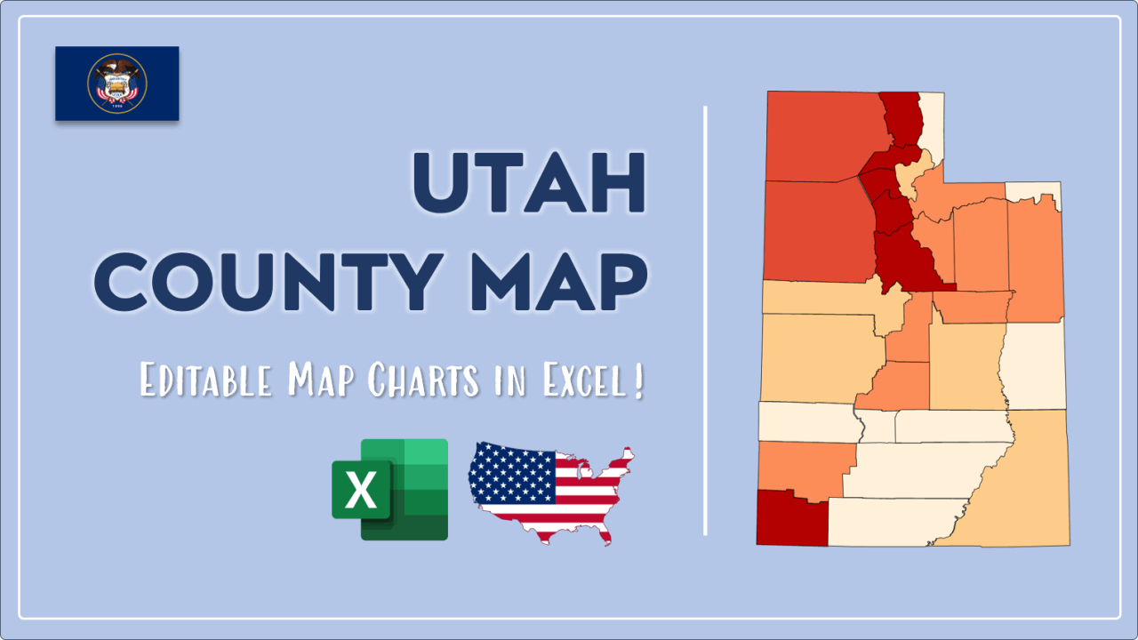 How to Paint Utah Counties Map Video Cover Image