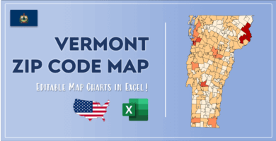 Vermont Zip Code Map Post Cover