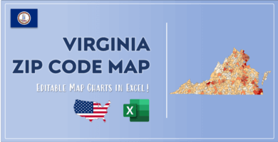 Virginia Zip Code Map Post Cover