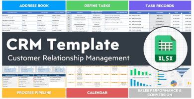 Excel CRM Template