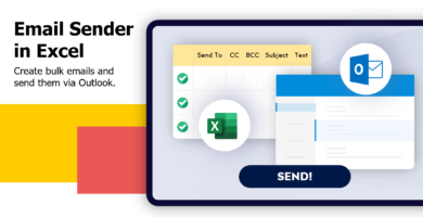 Mail Merge & Email Sender Excel Template