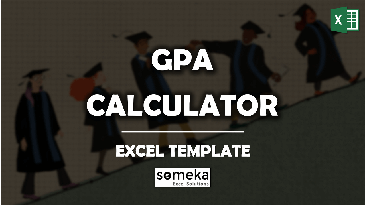 GPA Calculator - Someka Excel Template Video