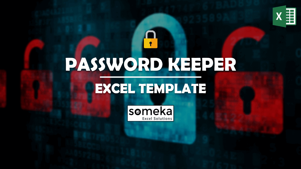 Password Keeper - Someka Excel Template Video