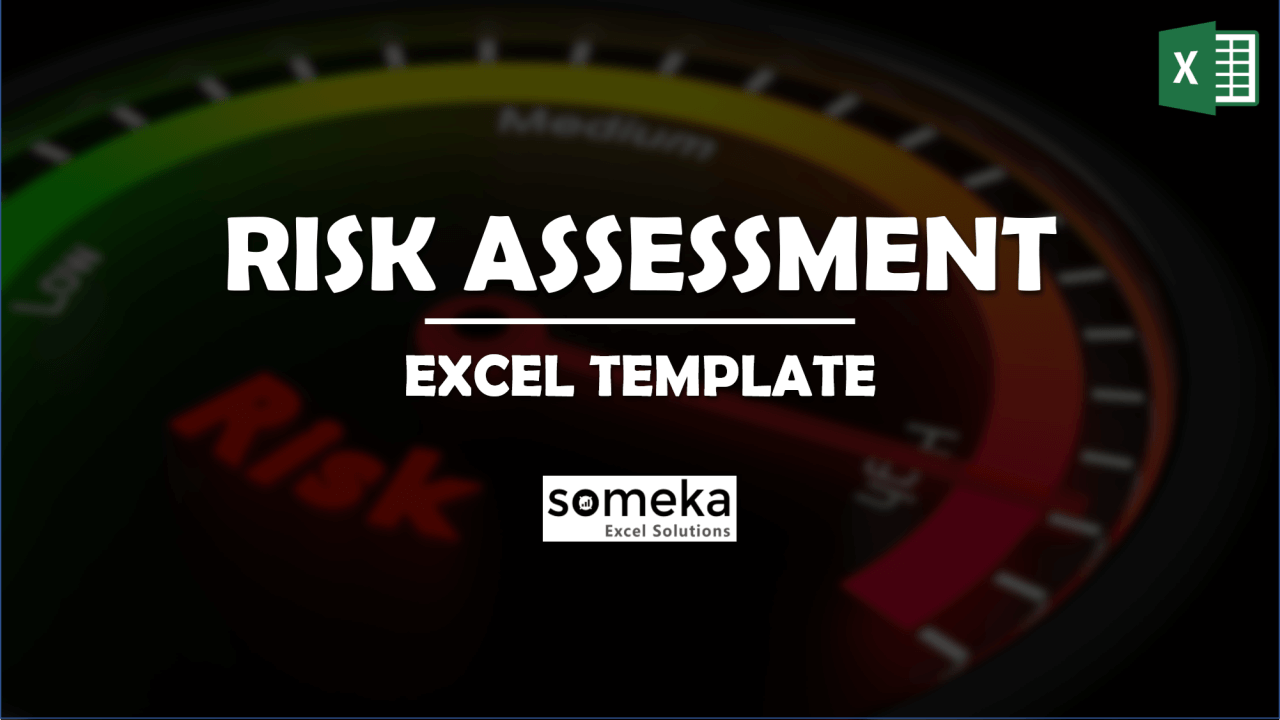 Risk Assessment Template - Someka Excel Template Video