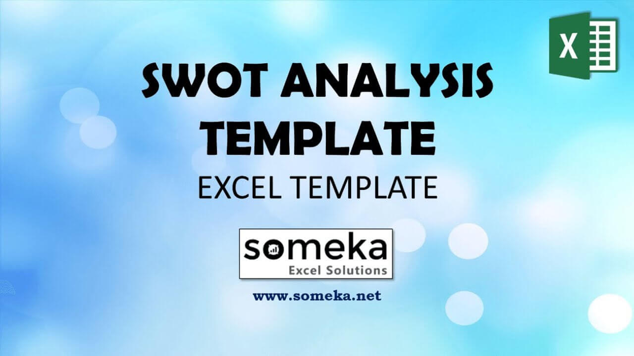 SWOT Analysis - Someka Excel Template Video