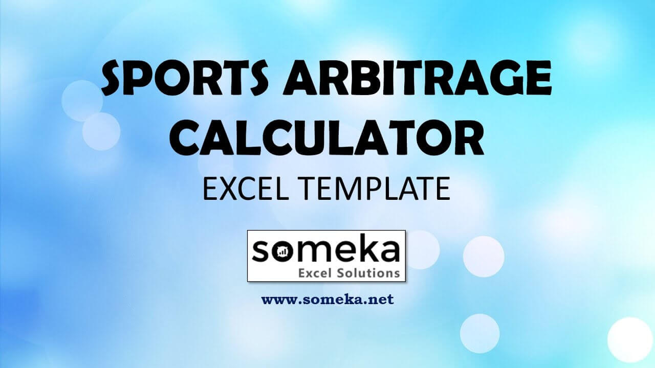 Sports Arbitrage Calculator - Someka Excel Template Video