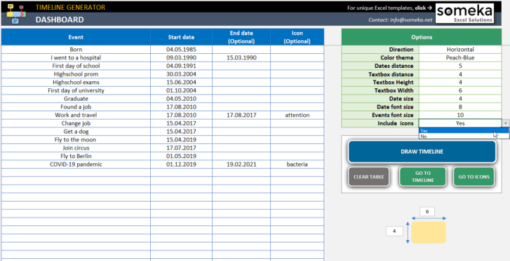 Timeline-Template-Someka-SS10