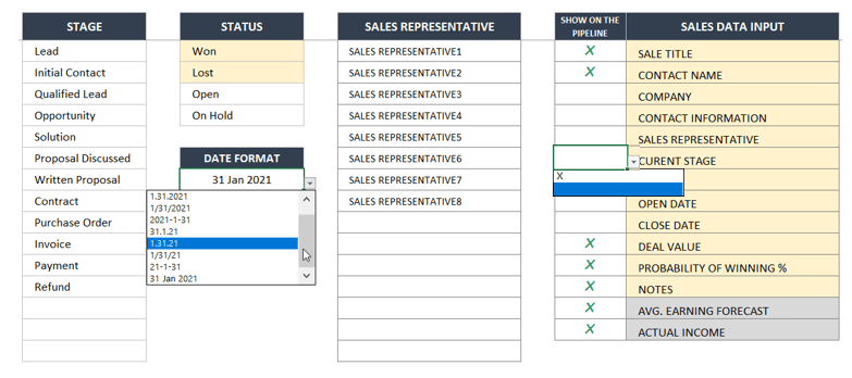 Purchase Funnel Settings Panel