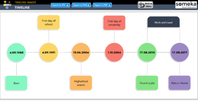 Excel Timeline Template  Project Timeline Template in Excel!