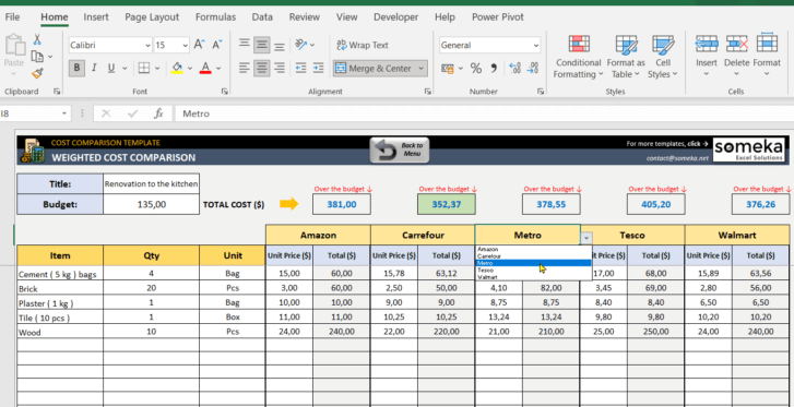 Cost-Comparison-Template-Someka-SS7