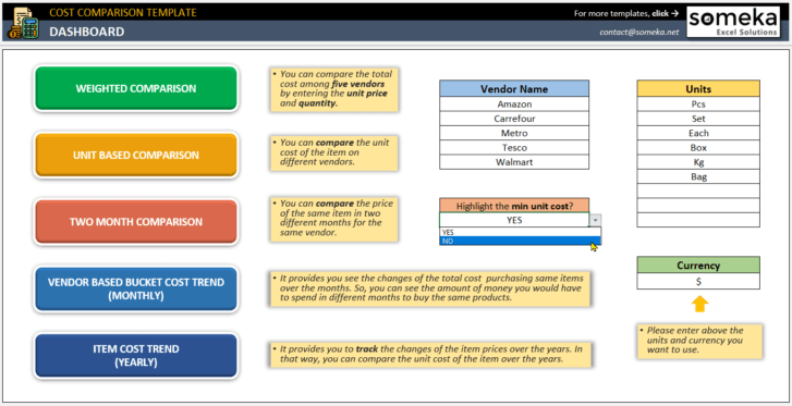 Cost-Comparison-Template-Someka-SS9