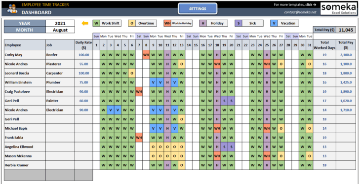 Employee-Time-Tracker-and-Payroll-Template-Someka-SS1