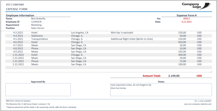 Reimbursement-Form-Someka-Excel-SS5