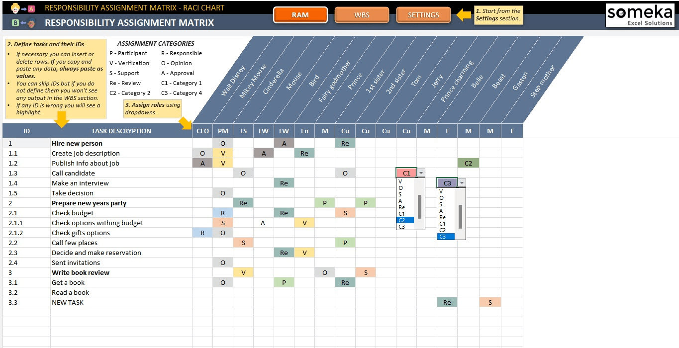 matrix assignment