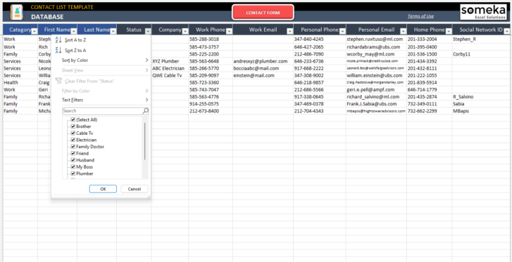 Contact-List-Template-Someka-Excel-SS3