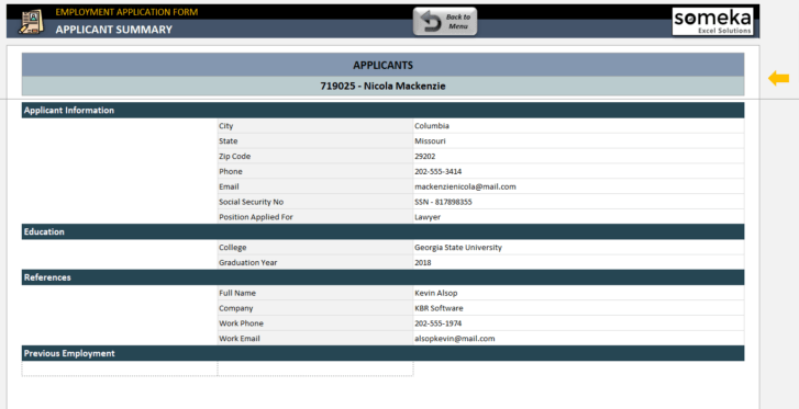 Employment-Application-Form-Someka-Excel-SS10