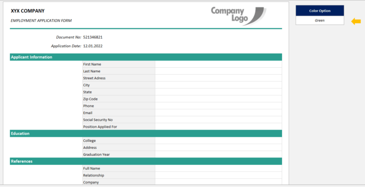 Employment-Application-Form-Someka-Excel-SS6