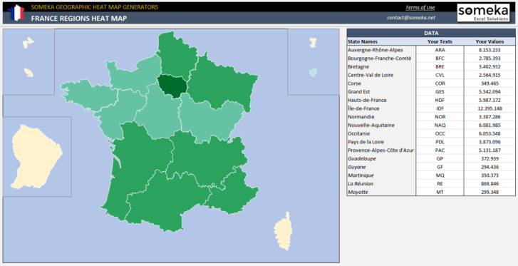 France-Heat-Map-Someka-Excel-SS6