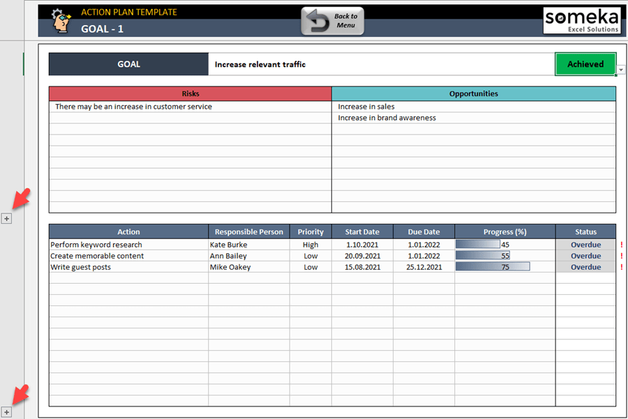 Action Plan Template Excel Ubicaciondepersonas cdmx gob mx