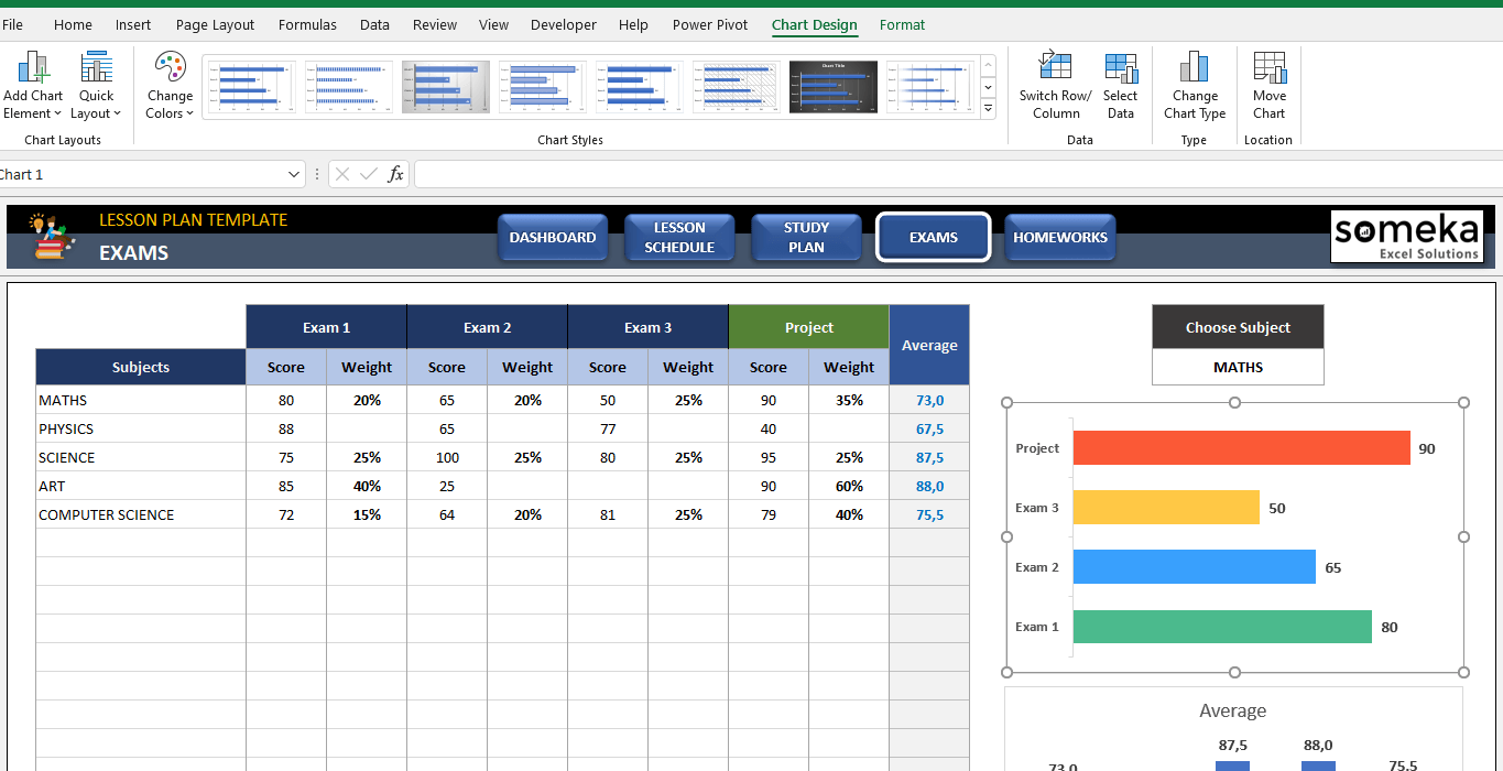 Study Plan Excel Template Study Schedule Template For Students
