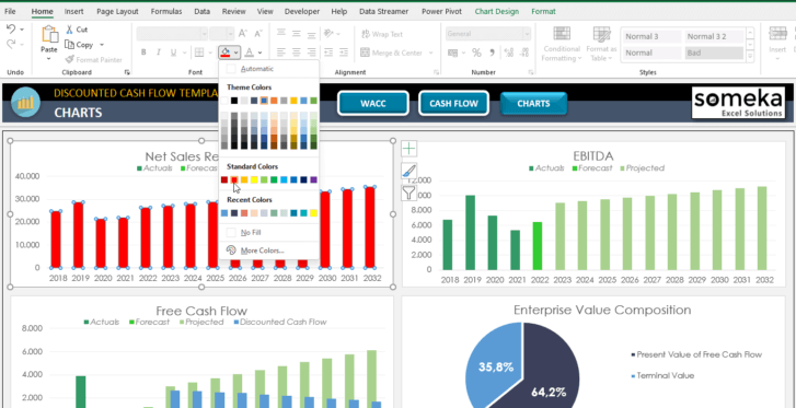 Discounted-Cash-Flow-Someka-Excel-Template-SS6