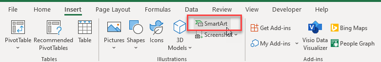 How-To-Make-A-Timeline-In-Excel-Adding-SmartArt-Someka-SS1