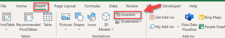 How-to-Create-An-Org-Chart-in-Excel-Someka-SS1